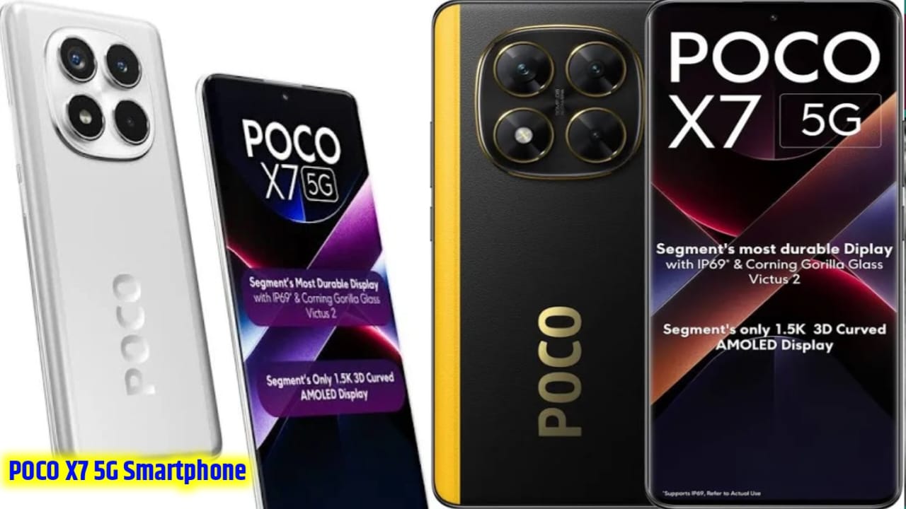 POCO X7 5G New Smartphone, 8 GB रैम तथा 256 GB स्टोरेज, 5500 MAh Battery, बेहतरीन फीचर्स